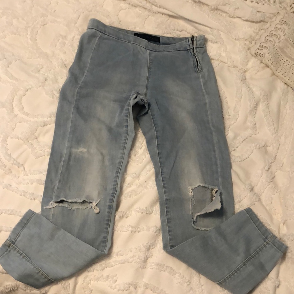 Zara jeans, size L ( fits 6-8 )